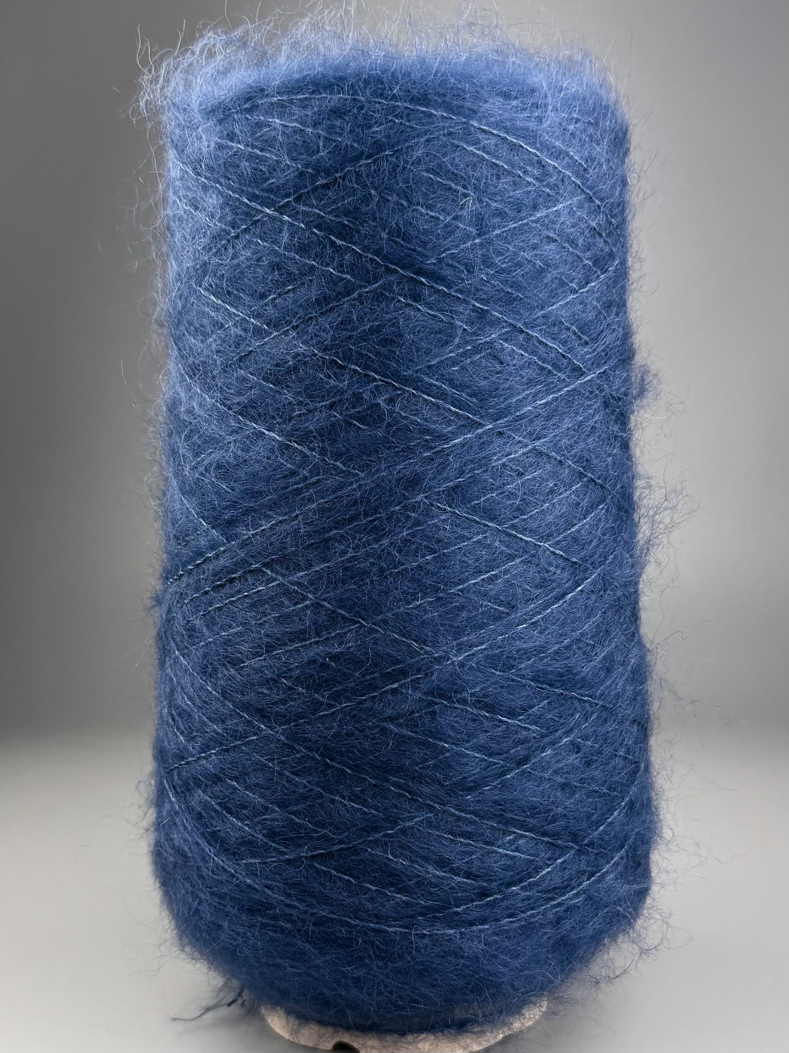 Sesia Eiffel – Filato Kid Mohair e Seta Mulberry 300m/100g Blu jeans 5878 foto 2